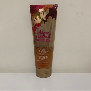 Bath & Body Works Aspen Caramel Wood Sugar Scrub